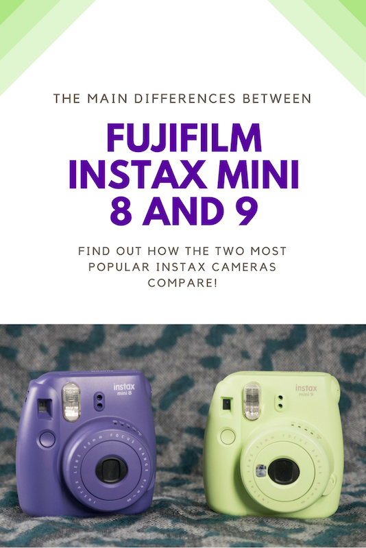 Fujifilm Instax mini 8 and 9