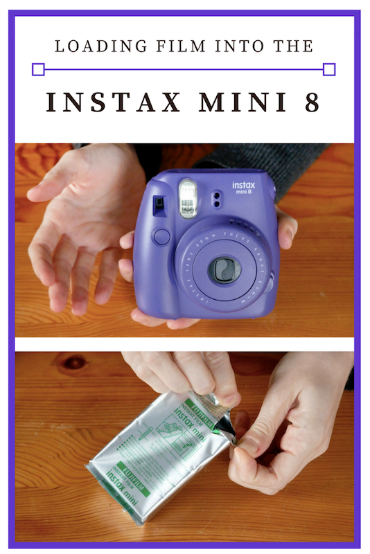 Loading Film into the Instax Mini 8 A howto guide