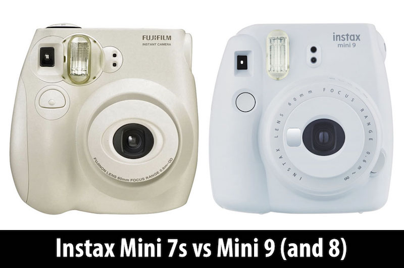 instax mini 7s vs mini 9 8