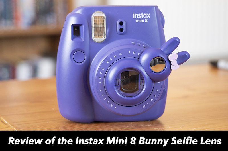 Taking Selfies with the Instax Mini 8: Bunny Selfie Lens Review