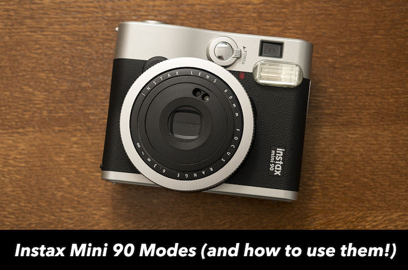 Fujifilm Instax Mini Modes (and use them)!